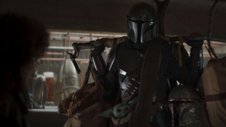 Internet se cachondea de <i>The Mandalorian</i> después de que un hombre en vaqueros se cuele en una escena
